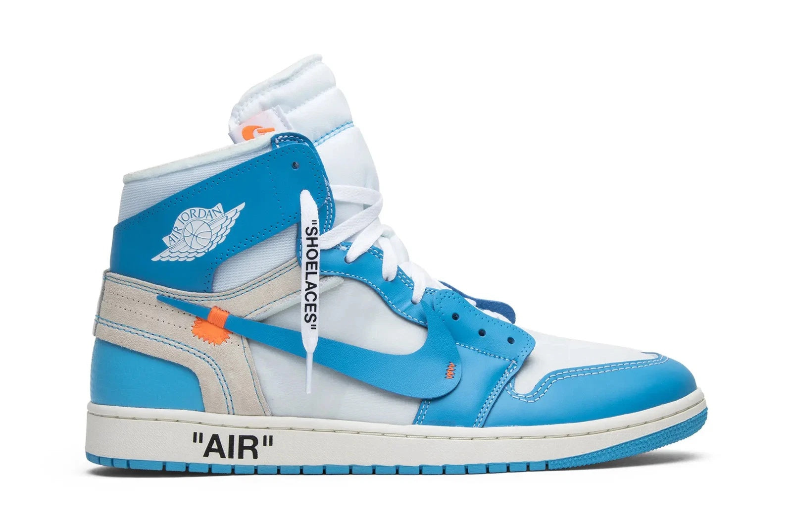 Air Jordan 1 Retro OG x Off-White High University Blue AQ0818-148