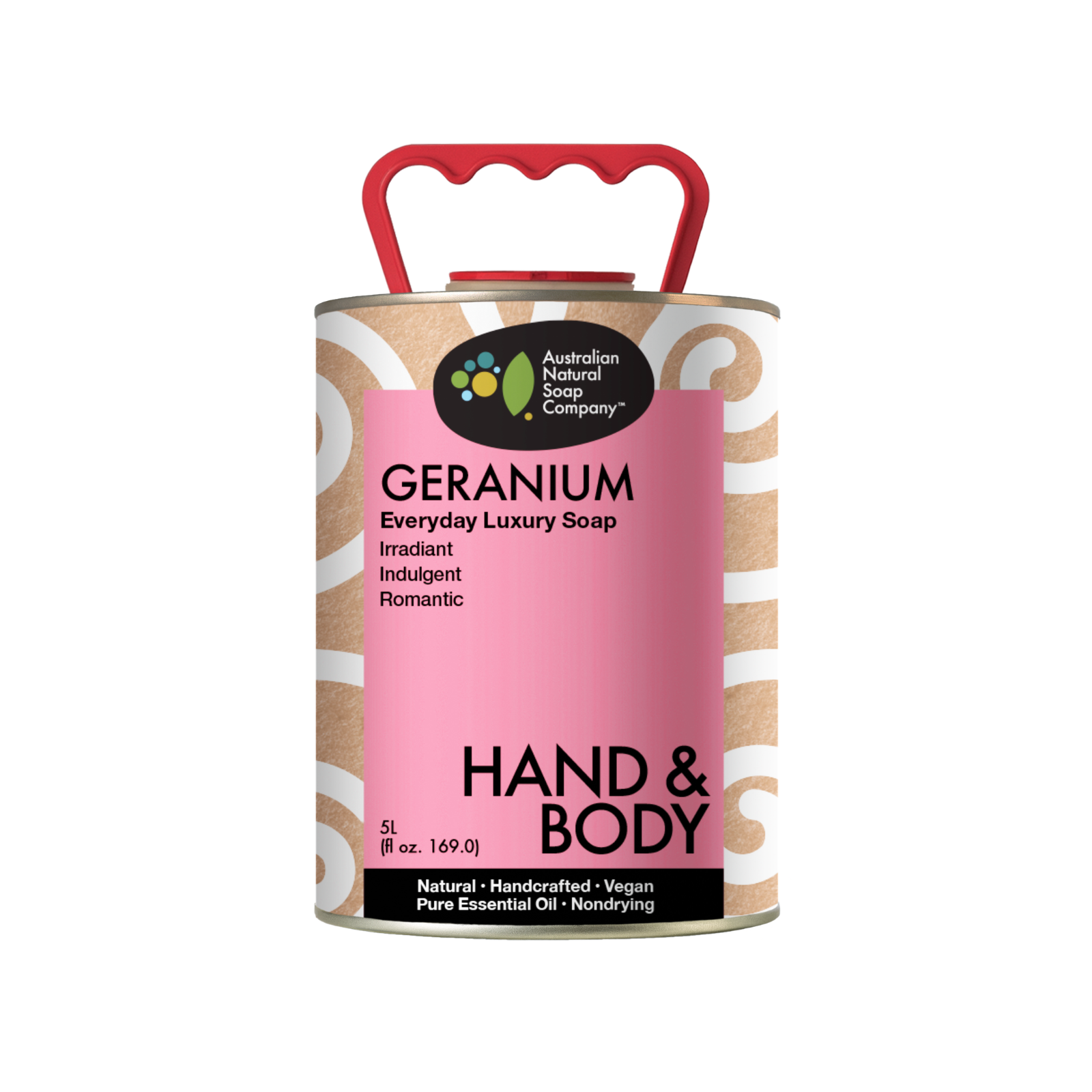Geranium Hand and Body Wash Bulk 5 Litres-Subscription  Monthly