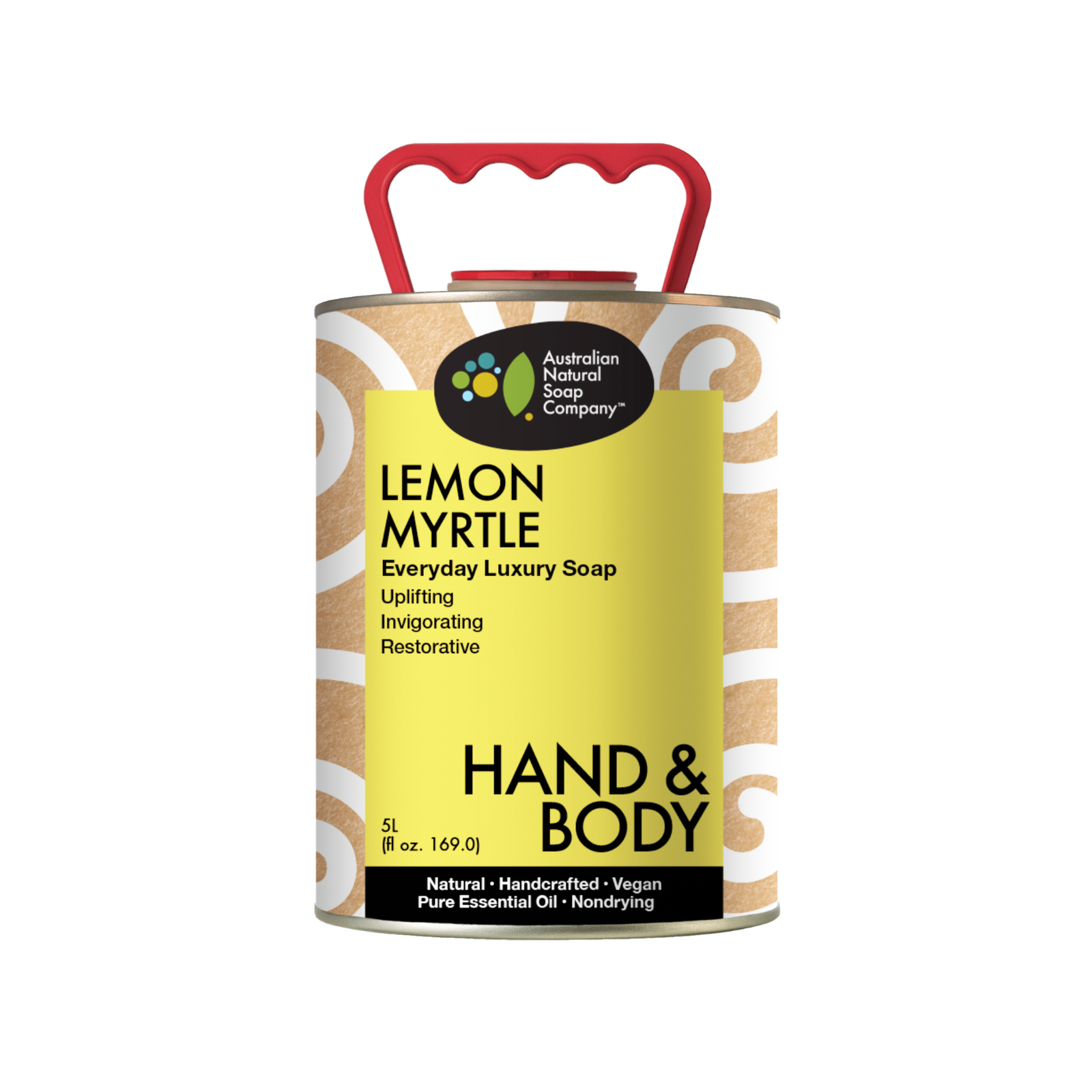 Lemon Myrtle Hand and Body Wash Bulk 5 Litres-Subscription  Monthly