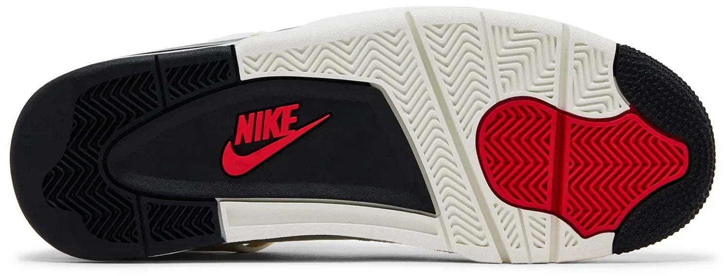 *NEW* Men NIKE Air Jordan 4 Retro "Flight Club" SAIL / BLACK IM4002-100